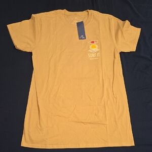 Surf It Mustard Tee